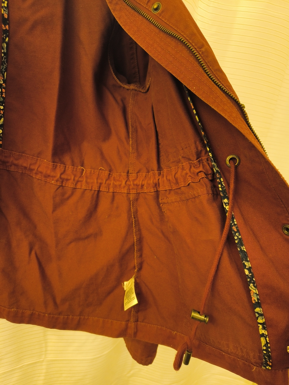 Aeropostale Women's Rust Utility Jacket - Picture 4 of 8